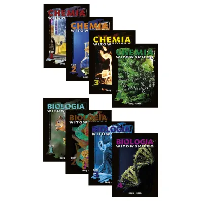 Pakiet Chemia. Matura 2005-2026. Zbi�r zada�. Tomy 1-4, Pakiet Biologia. Matura 2005-2026. Zbi�r zada�. Tomy 1-4 - Dariusz Witowski, Jan Sylwester Witowski