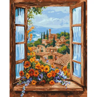 Ideyka Malowanie po numerach - Cudowny krajobraz 40x50cm