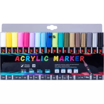 M&G Marker akrylowe 18 szt.