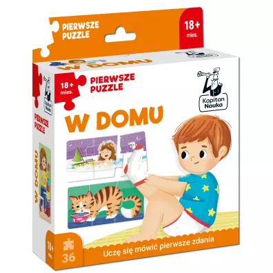 Pierwsze puzzle. W domu. Kapitan Nauka Edgard