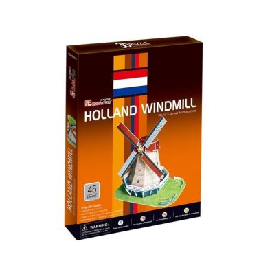 Puzzle 3D Holland Windmill Cubic Fun