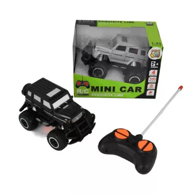 Auto R/C 1:43 Jeep 4-kanay Pro Kids
