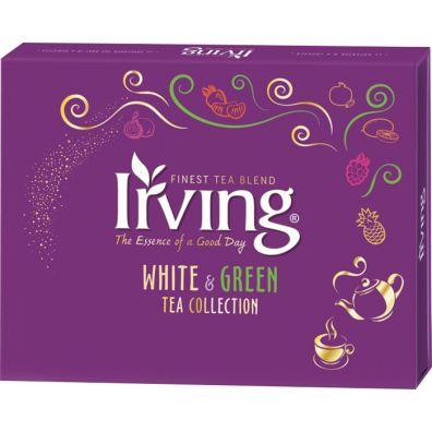 Irving Bombonierka herbaciana White and Green Tea Collection 6 x 5 szt.