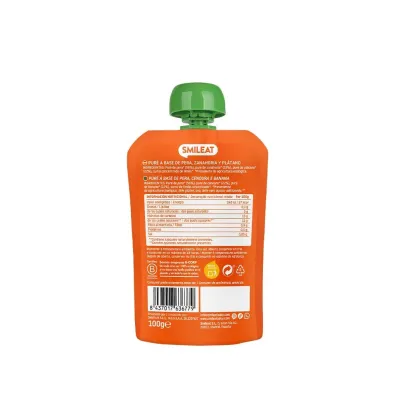 Smileat Mus z gruszk�, bananem i marchewk� 6 m+ 100 g Bio