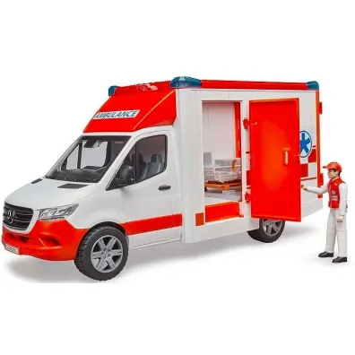 MB Sprinter Ambulans z figurk� ratownika