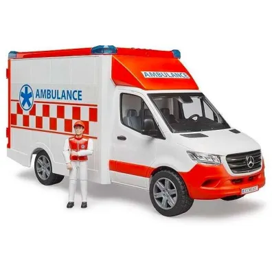 MB Sprinter Ambulans z figurk� ratownika