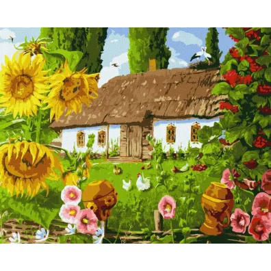 Ideyka Malowanie po numerach - Sercu mi�y kraj 40x50cm