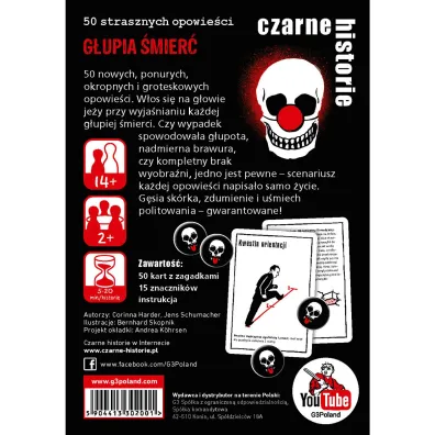 Czarne historie - Gupia mier (nowa edycja) G3