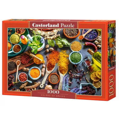 Puzzle 1000 el. Colors of Spices Castorland