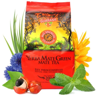 Yerba Mate Green Mas Energia Guarana 200 g