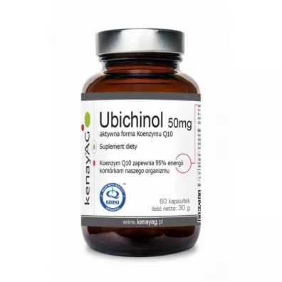 Kenay Ubichinol - Koenzym Q10 50 mg - suplement diety 60 kaps.