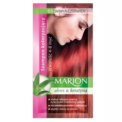 Marion Szampon koloryzuj�cy 4-8 my� 65 Winna Czerwie� 40 ml