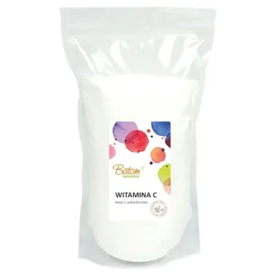 Batom Witamina C kwas l-askorbinowy Suplement diety 500 g