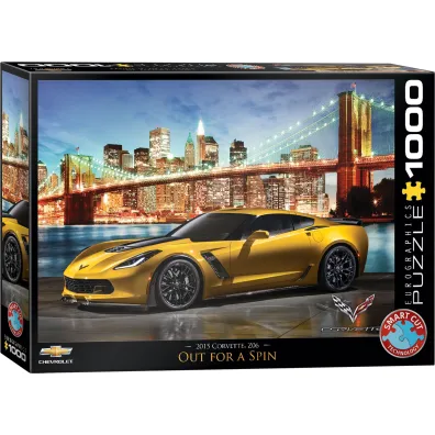 Puzzle 1000 el. Corvette Z06 Eurographics