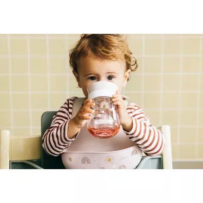 Mepal Kubek dziecicy treningowy do nauki picia Mio Sunshine & Rainbow 108018565245 300 ml