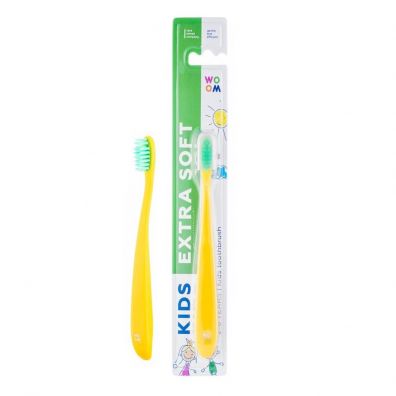 Woom Kids Extra Soft Toothbrush bardzo delikatna szczoteczka do zbw dla dzieci 2-6 Years