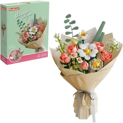 Klocki bukiet kwiat�w 864el