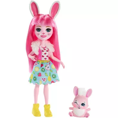 Enchantimals Bree Bunny Lalka Krliczek + figurka Twist FXM73