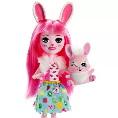 Enchantimals Bree Bunny Lalka Krliczek + figurka Twist FXM73
