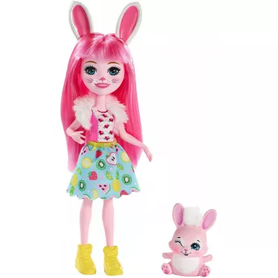 Enchantimals Bree Bunny Lalka Krliczek + figurka Twist FXM73