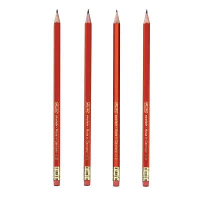 Herlitz O��wek szkolne HB z gumka 4 szt.