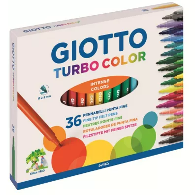 Flamastry Turbo Color Giotto 418000 36 szt.