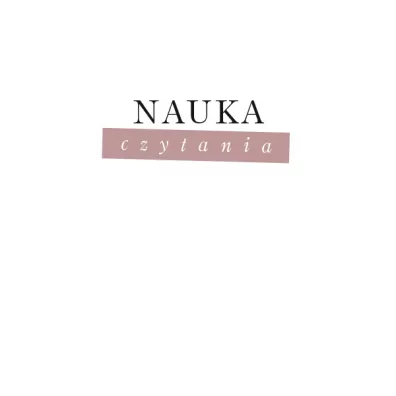Nauka czytania