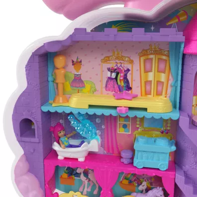 Polly Pocket Jednoroec Salon piknoci Zestaw HKV51 Mattel
