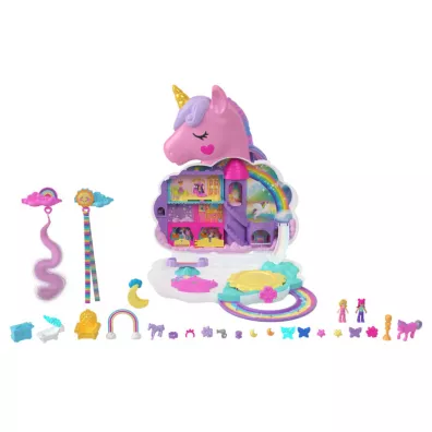 Polly Pocket Jednoroec Salon piknoci Zestaw HKV51 Mattel