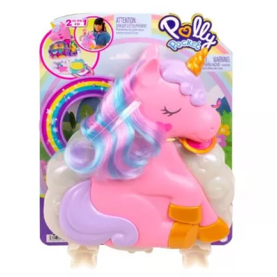 Polly Pocket Jednoroec Salon piknoci Zestaw HKV51 Mattel