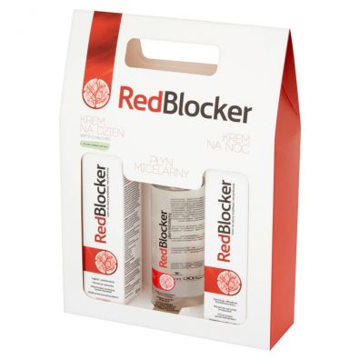 RedBlocker zestaw dla kobiet krem na dzie + krem na noc + pyn micelarny 2 x 50 ml + 200 ml
