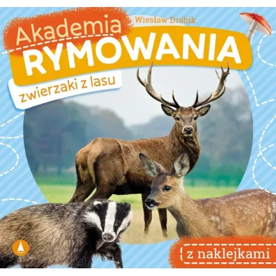 Ksi��eczka 200X190 Akademia rymowania. Zwierzaki z lasu  Naklejki SKRZAT 076288