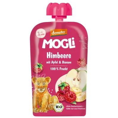 Mogli Mus jab�ko - banan - malina bez dodatku cukr�w od 1 roku demeter 100 g Bio