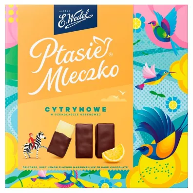 E.Wedel Ptasie Mleczko cytrynowe 360 g