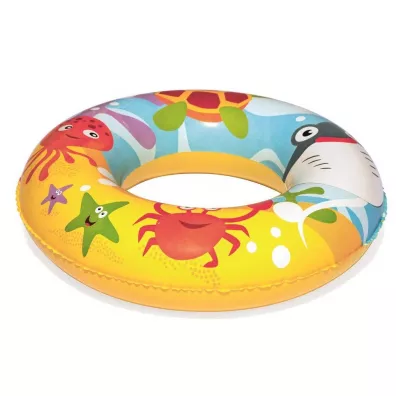 Basen dmuchany ogrodowy 3w1 dla dzieci k�ko pi�ka BESTWAY 51124 122cm