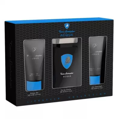 Tonino Lamborghini Zestaw dla m�czyzn Acqua Woda toaletowa + Balsam po goleniu + �el pod prysznic 125 ml + 2 x 100 ml