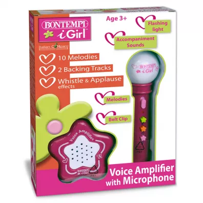 Mikrofon Bontempi Girl Portable w pudeku 37273 DANTE p6