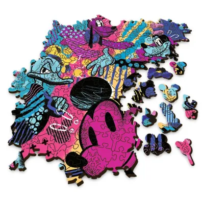 Puzzle drewniane 500 + 5 el. Myszka Mickey Trefl