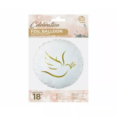 Godan Balon foliowy Z�oty go��bek okr�g�y
