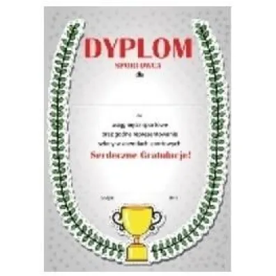 Henry Dyplom A4 Sportowca (25 szt)
