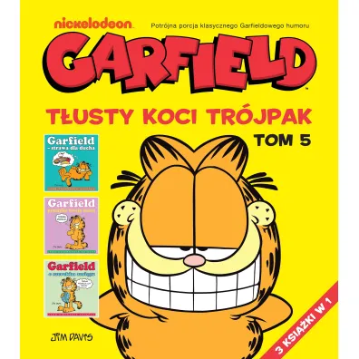 Garfield. T�usty koci tr�jpak. Tom 5 - Jim Davis