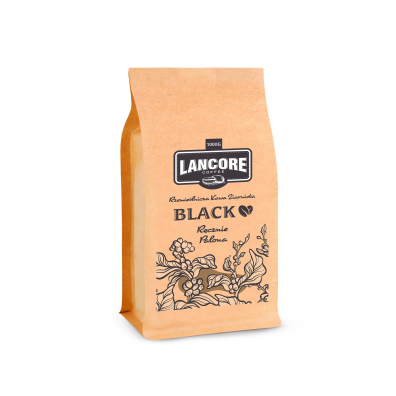 Lancore Coffee Kawa Ziarnista Black Blend 1 kg