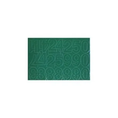 Artdruk Cyfry samoprzylepne 5cm zielone