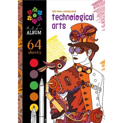 Kolorowanka antystresowa 143x200 32 kartki TW Technological arts