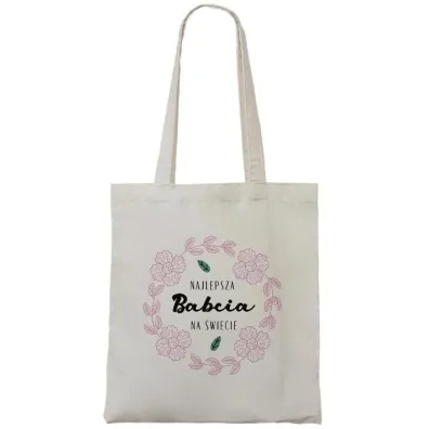 Be-Happy Gifts Torba bawe�niana Najlepsza Babcia na �wiecie