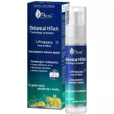 Ava Liftingujcy krem do twarzy Botanical HiTech 50 ml
