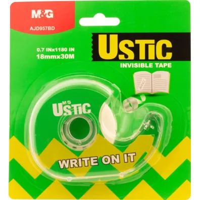M&G Ta�ma klej�ca Invisible z podajnikiem 18mm x 30m