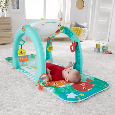Mattel Aktywizuj�ca mata 4 w 1 Muzyczny Ocean Fisher Price