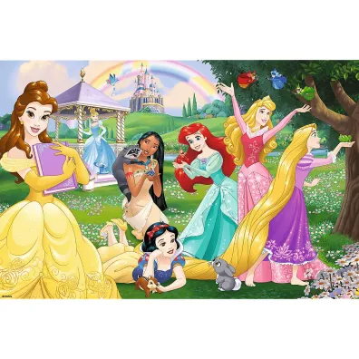 Puzzle 24 el. Super Maxi. Weso�e Ksi�niczki Trefl
