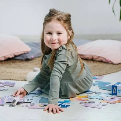 Puzzle 24 el. Super Maxi. Weso�e Ksi�niczki Trefl